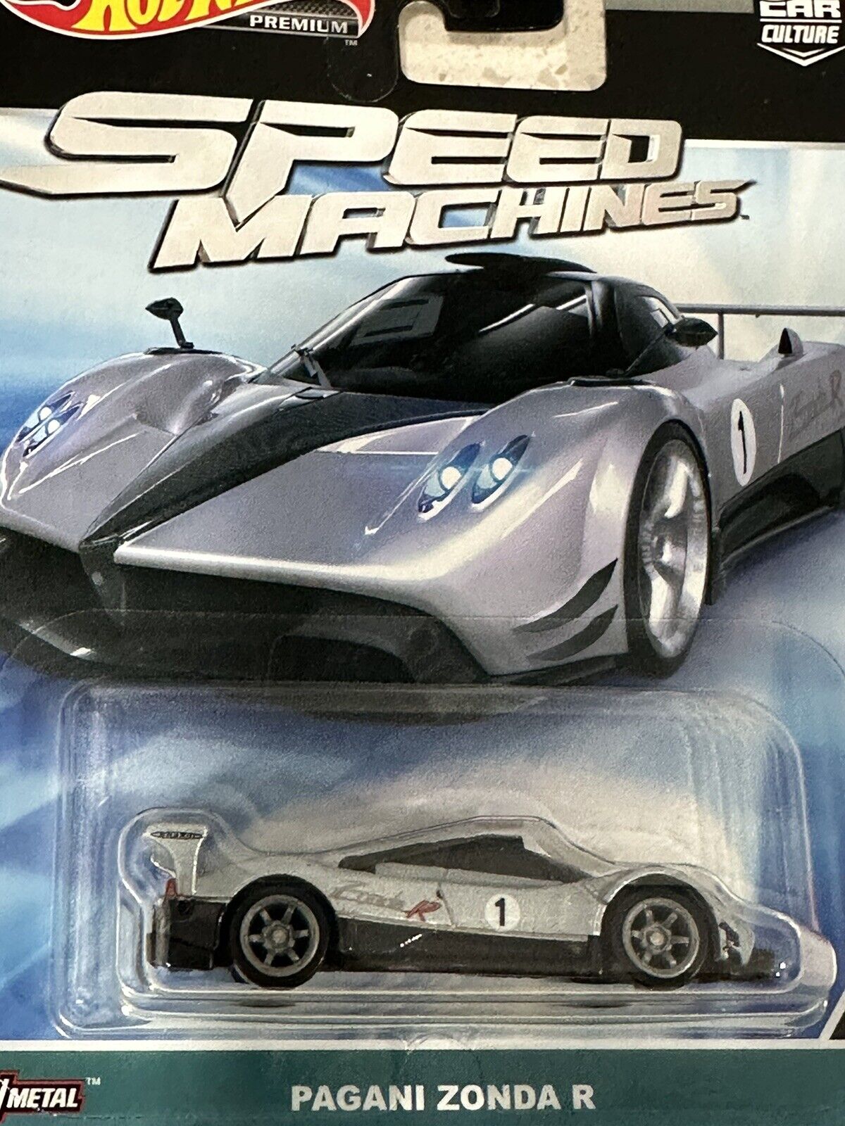 Hot Wheels Premium Modeliukas Pagani Zonda R (yra Sandėlyje)