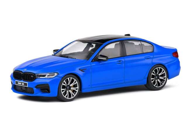 Solido Modeliukas 1/43 2022 BMW M5 (F90) competition, blue
