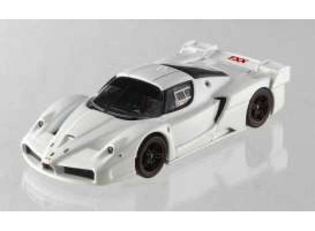 PRE-ORD3R Hotwheels Elite Modeliukas 1/43 2006 Ferrari FXX, pearl white mica with black rims (Limited Edition). Special Elite series with all official FXX liveries by Ferrari. In special FXX packaging