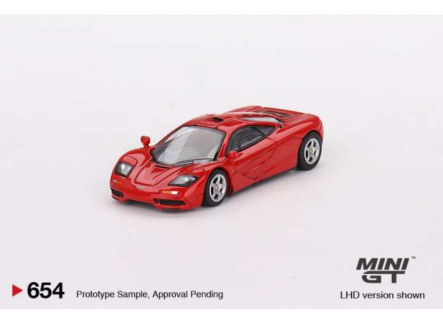 Mini GT Modeliukas McLaren F1, red