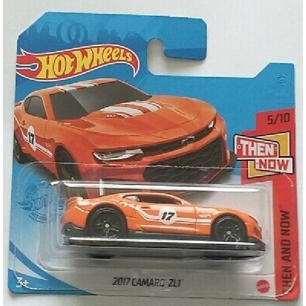 Hot Wheels Mainline Modeliukas 2017 Camaro ZL1 orange