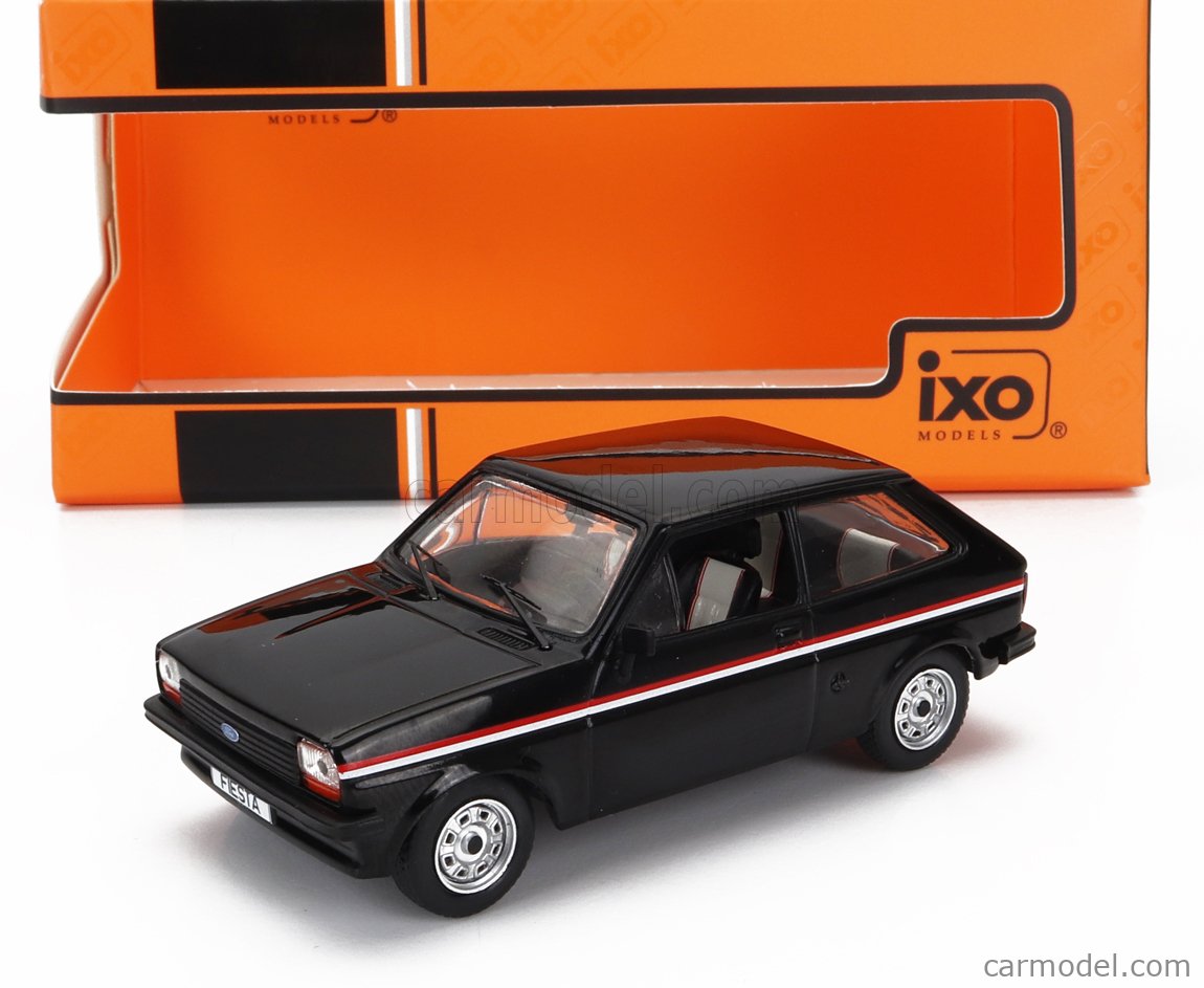 PRE-ORD3R IXO Models Modeliukas 1/43 1978 Ford Fiesta MK I, black avus