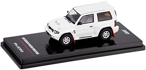 Inno64 Modeliukas Mitsubishi Pajero Evoliuton *With Extra Wheels*, white