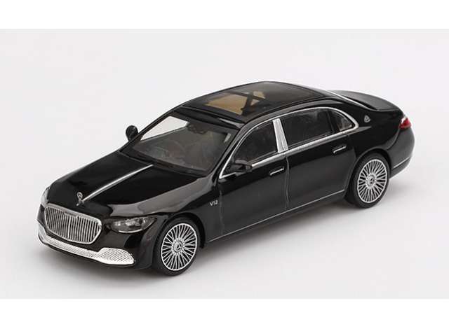 PRE-ORD3R Mini GT Modeliukas 1/64 Mercedes-Benz Maybach S 680, black