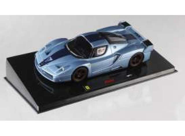 PRE-ORD3R Hotwheels Elite Modeliukas 1/43 2006 Ferrari FXX, turquoise with blue stripe(Limited Edition). Special Elite series with all official FXX liveries by Ferrari. In special FXX packaging
