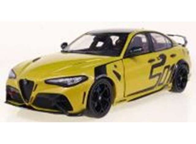 Solido Modeliukas 1/18 2022 Alfa Romeo Giulia GTA, yellow