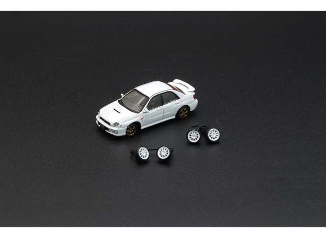 PRE-ORD3R BM Creations Modeliukas 2001 Subaru Impreza WRX LHD, white