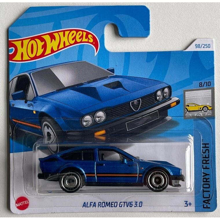 Hot Wheels Modeliukas Alfa Romeo GTV6 3.0 blue