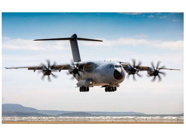 Revell - Germany Surenkamas modeliukas 1/72 Airbus A400M Atlas "RAF" Level 5, plastic modelkit
