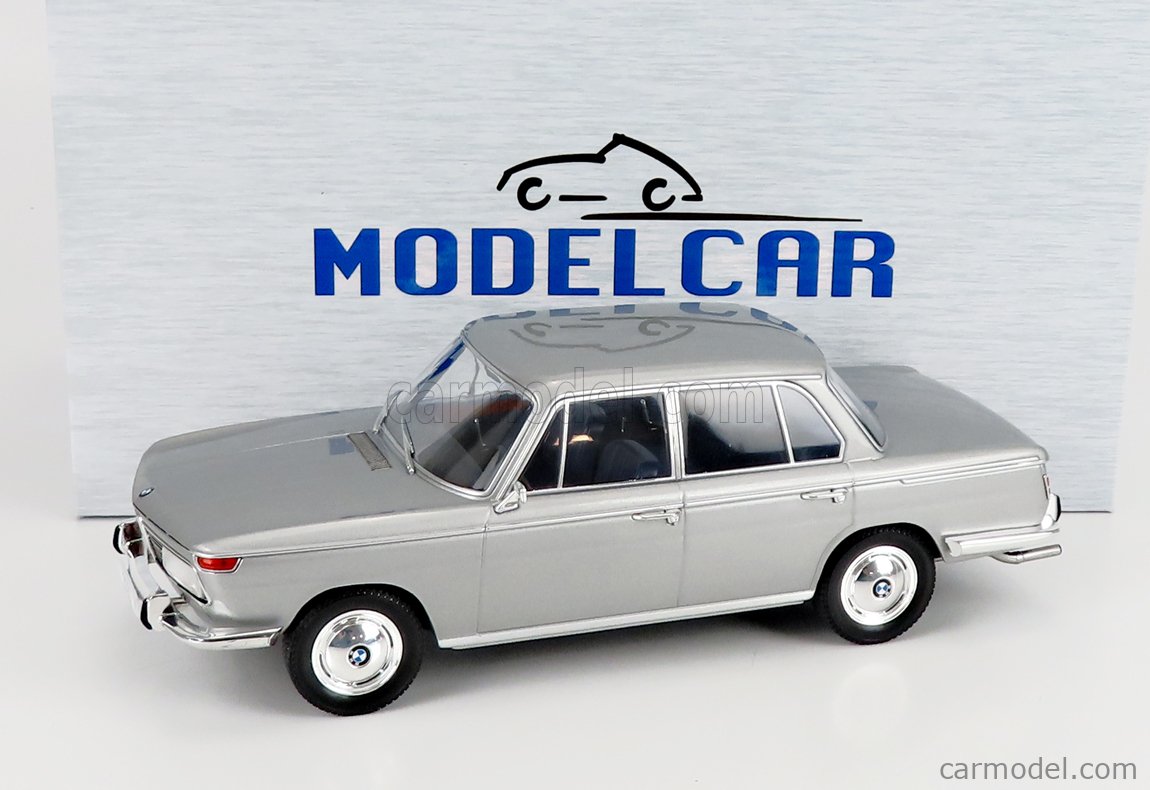 PRE-ORD3R MCG Modeliukas 1/18 1966 BMW 2000, silver
