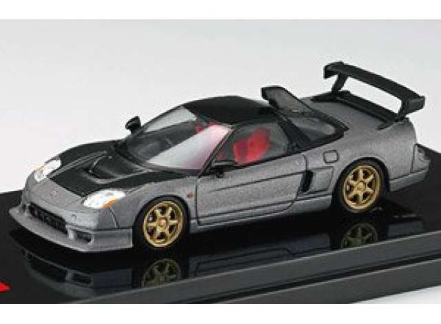PRE-ORD3R Hobby Japan Modeliukas Honda NSX-R GT (NA2) GT Wing Customized Version, matt grey metallic