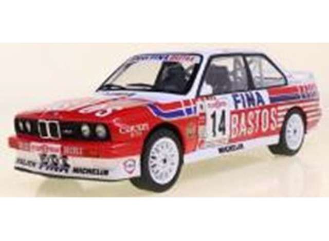 PRE-ORD3R Solido Modeliukas 1/18 1993 BMW M3 (E30) Duez Belgium Procar #14, red/white/blue