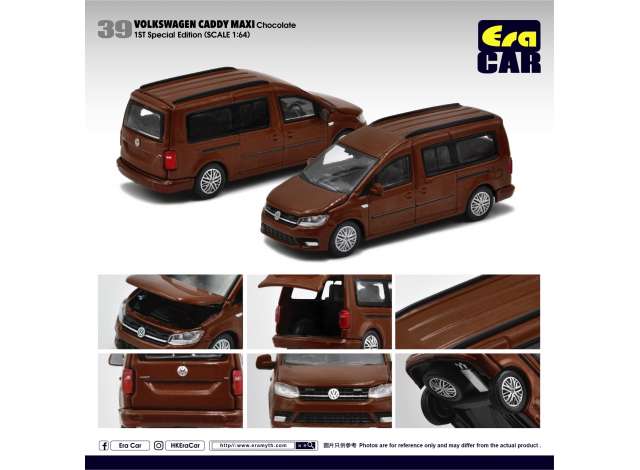 Era Car Modeliukas Volkswagen Caddy Maxi 1st special edition, brown
