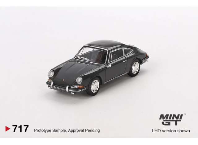 Mini GT Modeliukas 1/64 1964 Porsche 911 (901), slate grey