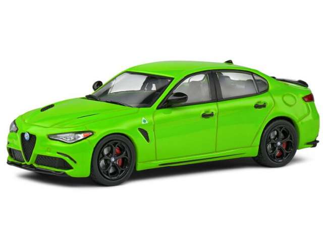 PRE-ORD3R Solido Modeliukas 1/43 2020 Alfa Romeo Giulia Quadrifoglio, green