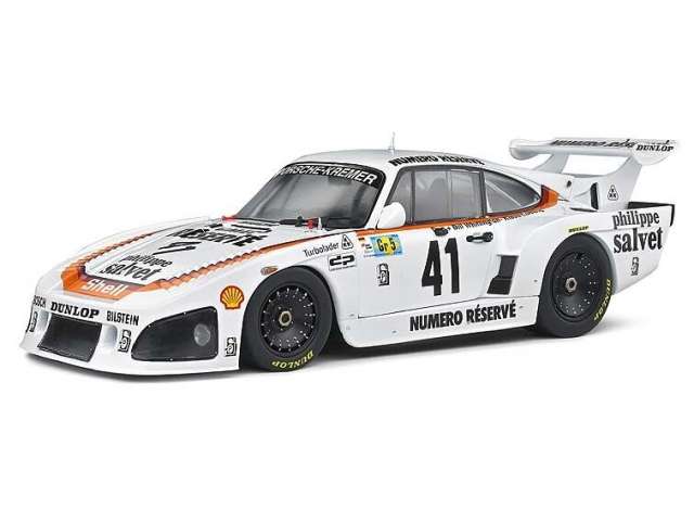 PRE-ORD3R Solido Modeliukas 1979 #41 Porsche 935 k3 24h Le Mans, white