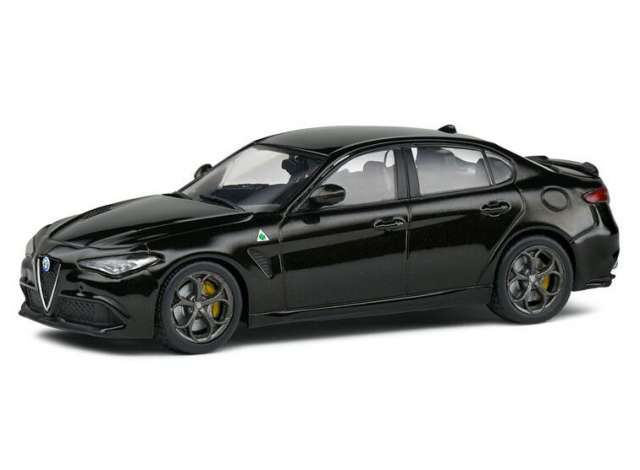 PRE-ORD3R Solido Modeliukas 1/43 Alfa Romeo Giulia Quadrifoglio, black