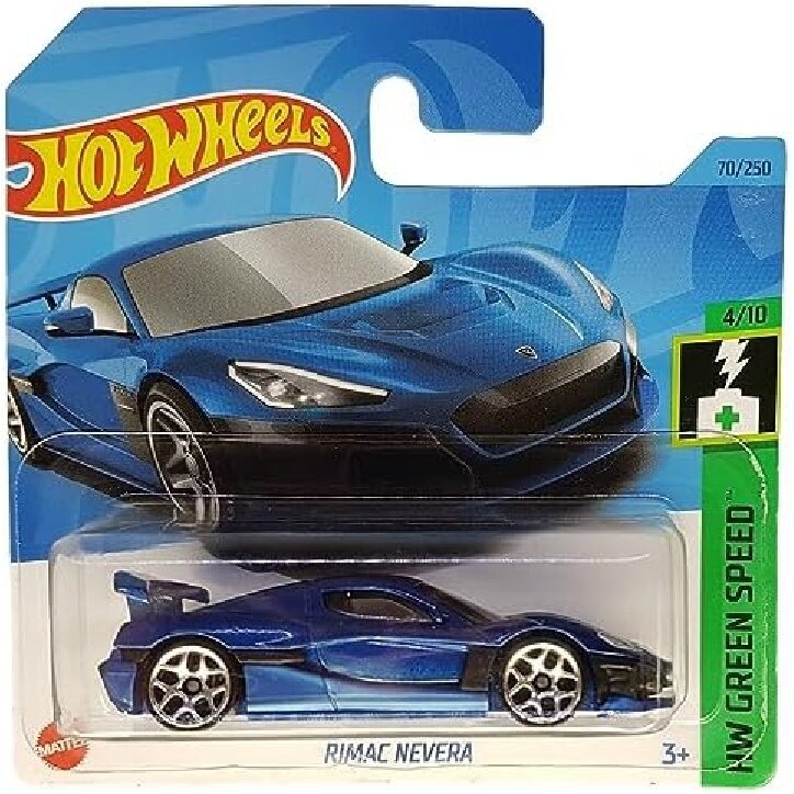 Hot Wheels Mainline Modeliukas Rimac Nevera Blue (yra Sandėlyje)