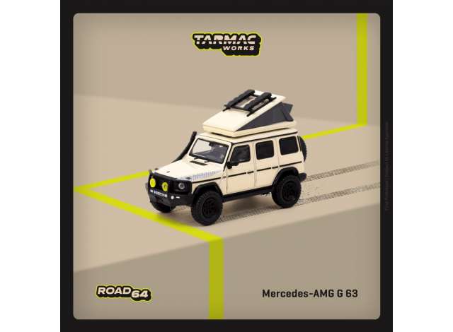 Tarmac Modeliukas 1/64 Mercedes AMG G63 *Camping*, beige/white