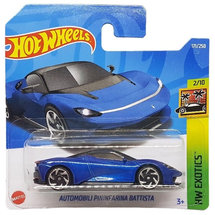 Hot Wheels Mainline Modeliukas Automobili Pininfarina Battista Blue (yra Sandėlyje)