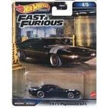 Hot Wheels Premium Fast And Furious Modeliukas 1971 Plymouth GTX, black 4/5 (yra sandėlyje)