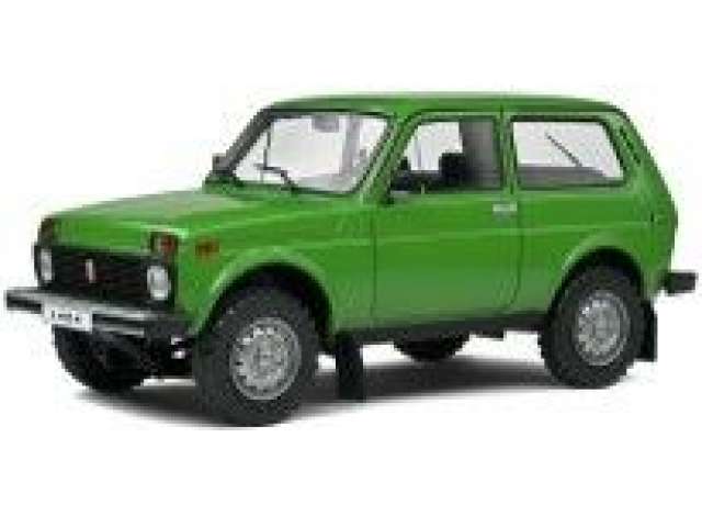 PRE-ORD3R Solido Modeliukas 1/18 1980 Lada Niva, green