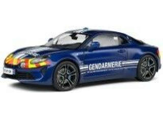 Solido Modeliukas 1/18 2022 Alpine A110 Gendarmerie, blue
