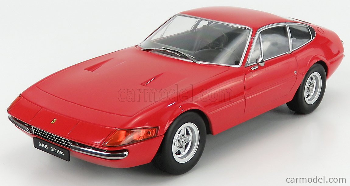PRE-ORD3R KK Scale Modeliukas 1971 Ferrari 365 GTB Daytona Series 2, red