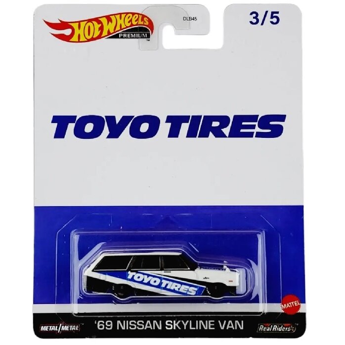 Hot Wheels Premium Modeliukas 1969 Nissan Skyline Van