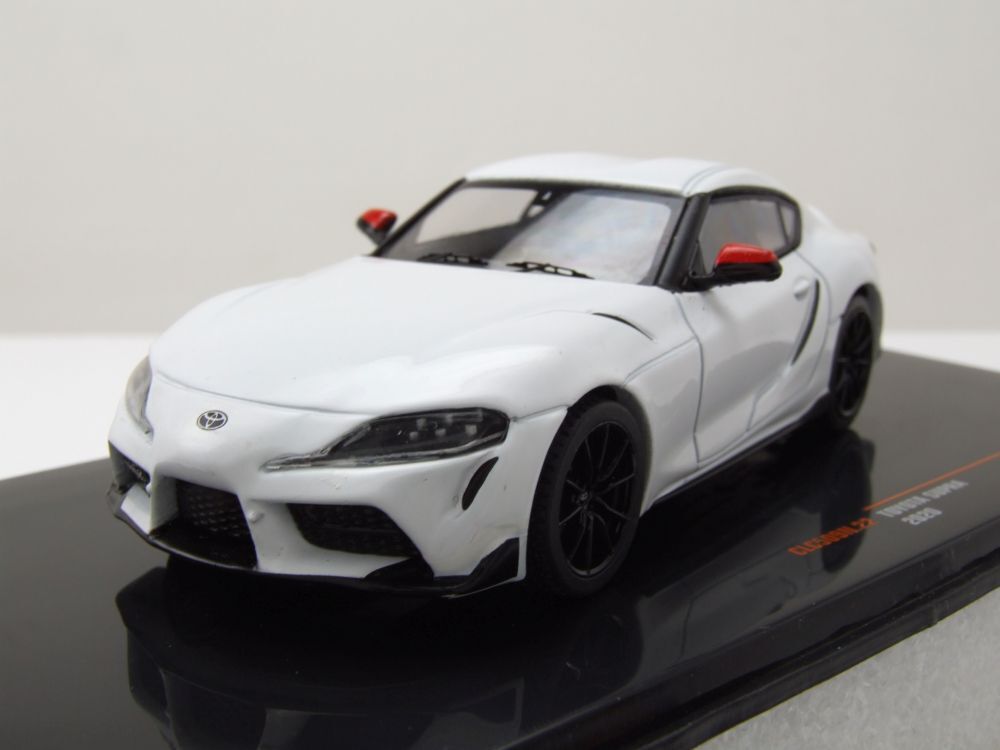 PRE-ORD3R IXO Models Modeliukas 1/43 2020 Toyota Supra, white