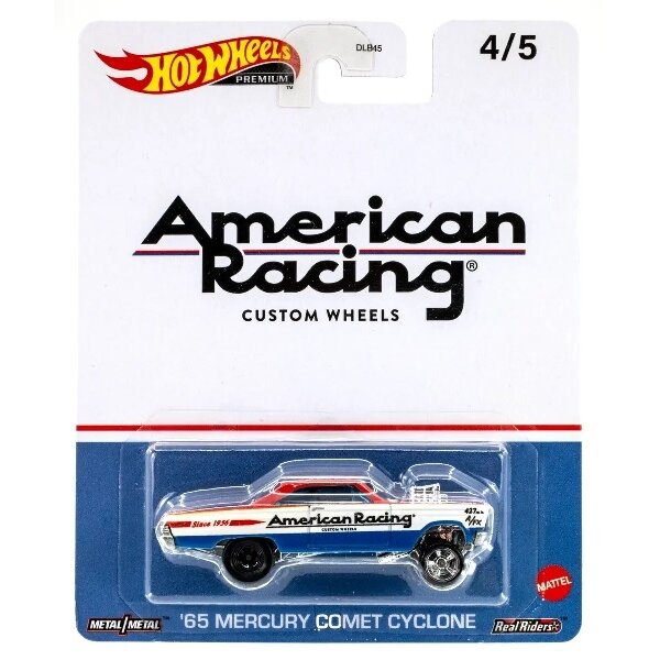 Hot Wheels Premium Modeliukas 1965 Mercury Comet Cyclone