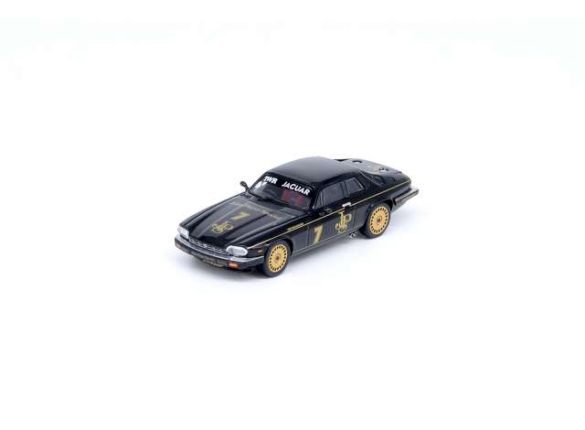 PRE-ORD3R Inno64 Modeliukas 1/64 1984 Jaguar XJ-S #7 Jhon Player Special Winner Macau Guia Race, black/gold