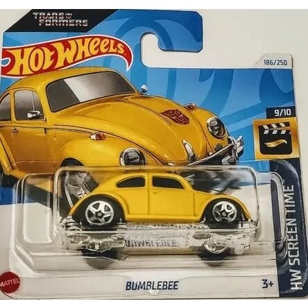Hot Wheels Mainline Modeliukas Bumblebee (Volkswagen Beetle) Short Card
