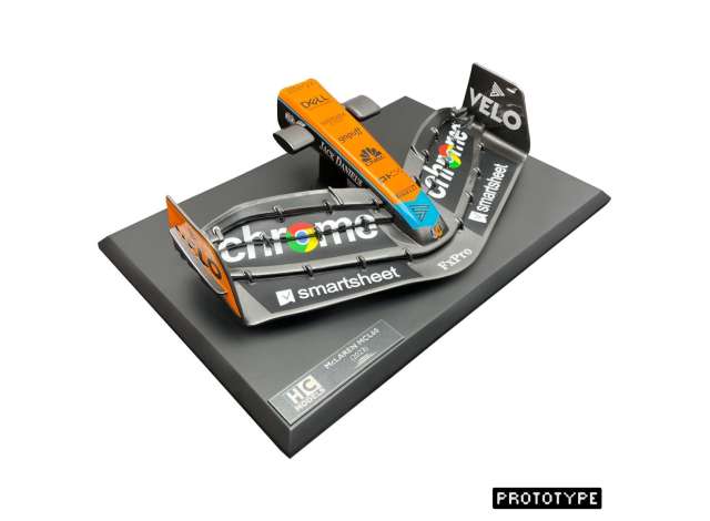 PRE-ORD3R OttO Miniatures Modeliukas 1/8 2023 McLaren MCL60 *Nosecone*, orange/black