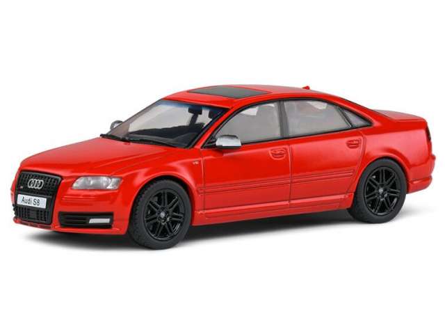 Solido Modeliukas 1/43 Audi S8 (D3), red/black