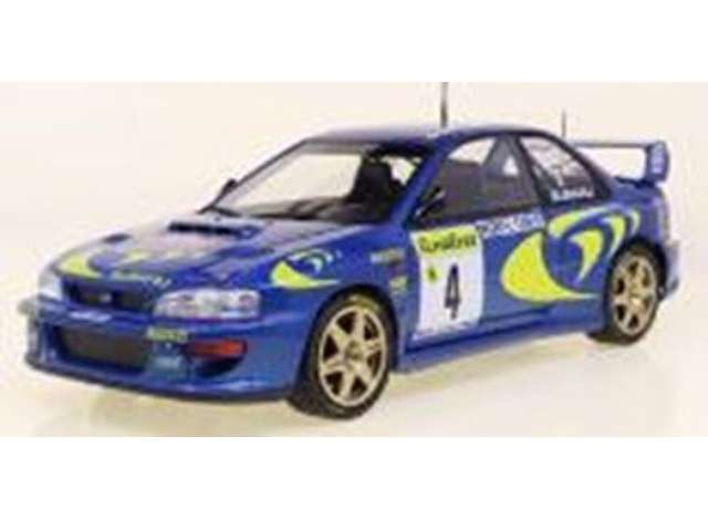 Solido Modeliukas 1/18 1997 Subaru Impreza 22b #4 P.Liatti Rally Monte Carlo, blue/yellow