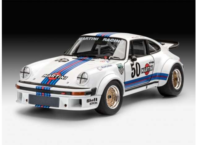 Revell - Germany Surenkamas modeliukas 1/24 Model Set Porsche 934 RSR *Martini*, level 3 plastic modelkit