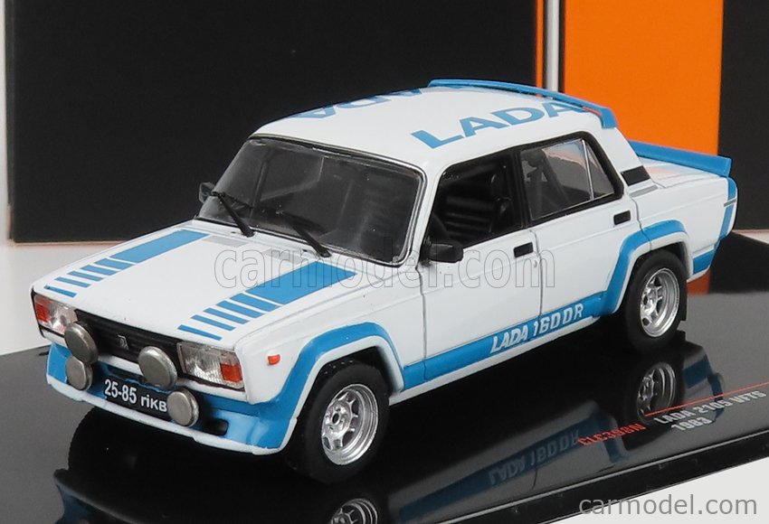 PRE-ORD3R IXO Models Modeliukas 1/43 1983 Lada 2105 VFTS, white