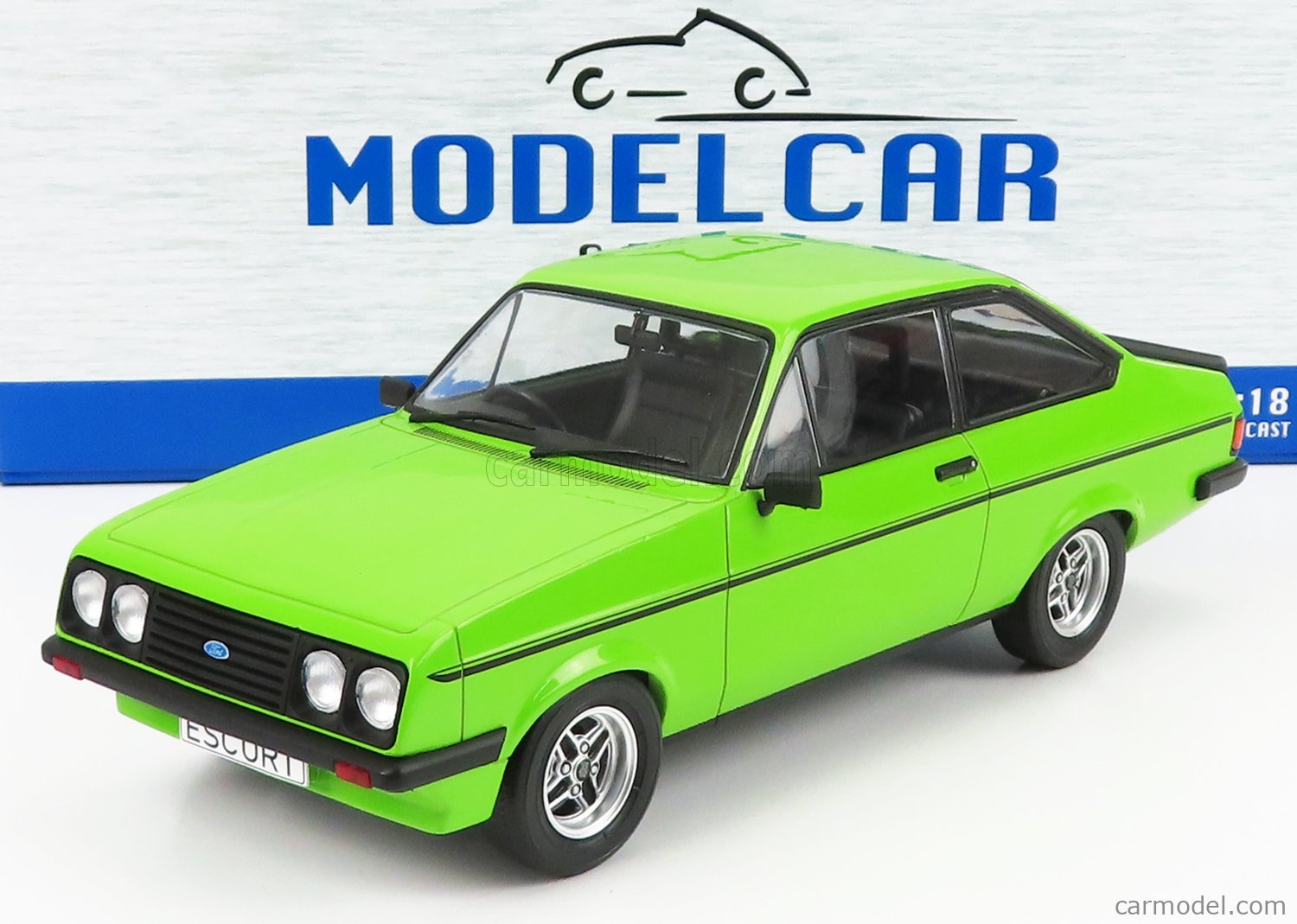 MCG Modeliukas 1/18 1977 Ford Escort MKII RS 2000, green