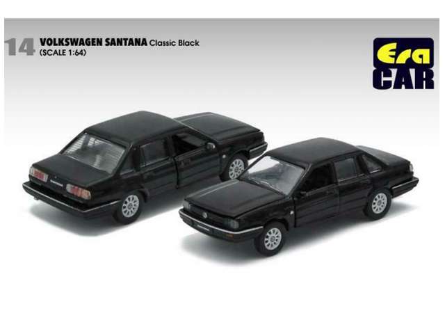 Era Car Modeliukas Volkswagen Santana, classic black