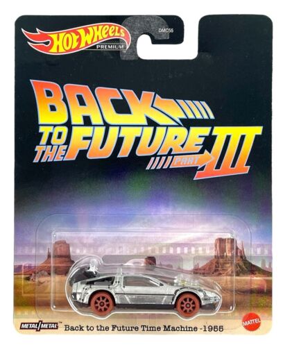 Hot Wheels Premium Modeliukas Back to the Future III (1955) Delorean