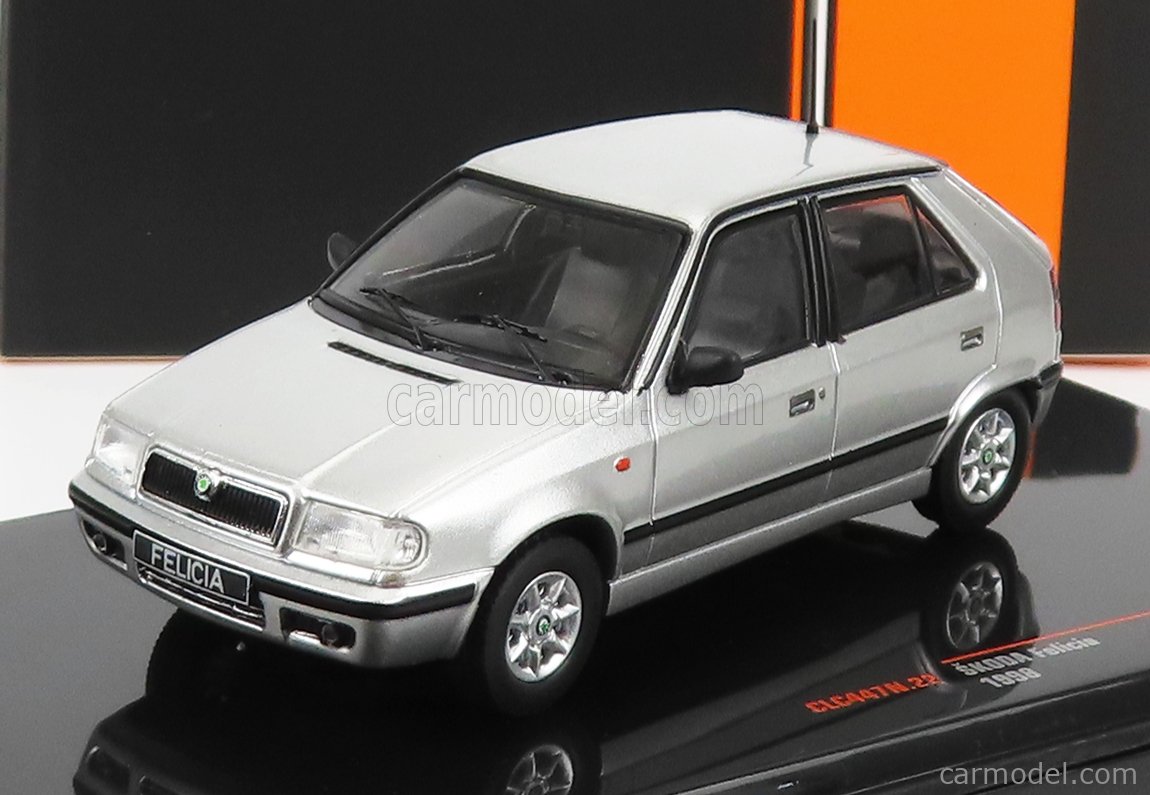 PRE-ORD3R IXO Models Modeliukas 1/43 1994 Skoda Felicia, silver