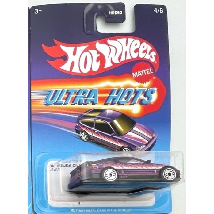 Hot Wheels Ultra Hots Modeliukas 1988 Honda CRX (yra Sandėlyje)