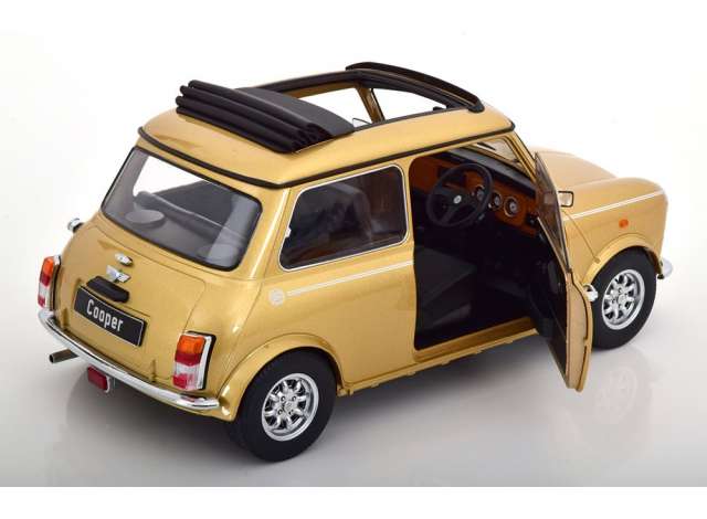 PRE-ORD3R KK Scale Modeliukas 1/12 Mini Cooper Sunroof, gold