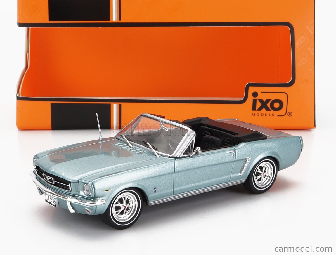 PRE-ORD3R IXO Models Modeliukas 1/43 1965 Ford Mustang, lightblue
