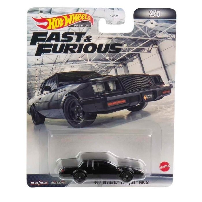 Hot Wheels Premium Fast Furious Modeliukas 87 Buick Regal GNX