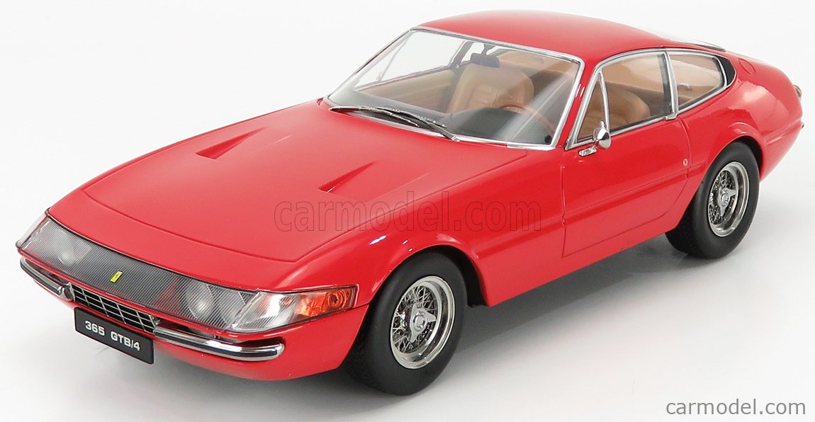 PRE-ORD3R KK Scale Modeliukas 1969 Ferrari 365 GTB Daytona, red