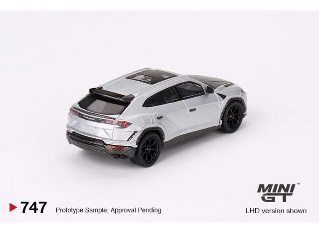 PRE-ORDER Mini GT Modeliukas 1/64 2024 Lamborghini Urus Performante, grey