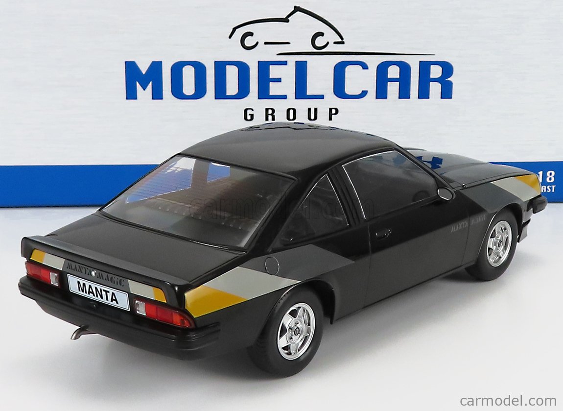 PRE-ORD3R MCG Modeliukas 1/18 1980 Opel Manta B "Magic", black