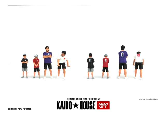 PRE-ORD3R Mini GT Modeliukas 1/64 2024 Kaidohouse Figures Kaido & Sons V2